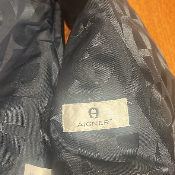 New Without Tag Aigner Black Vest - Picture 10 of 13